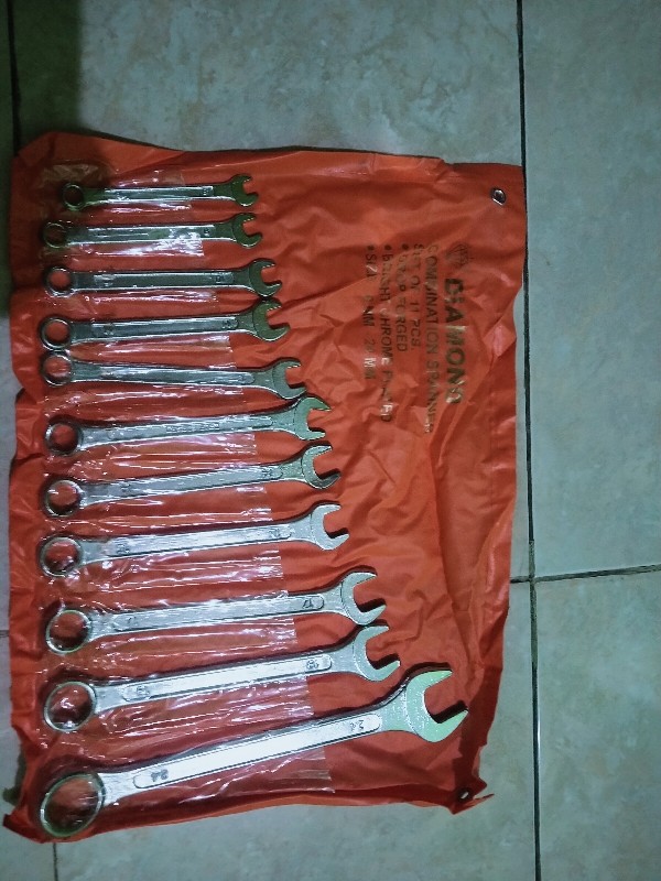 Kunci Ring Pas Set 8-24 Mm (11 Pcs)-diamond