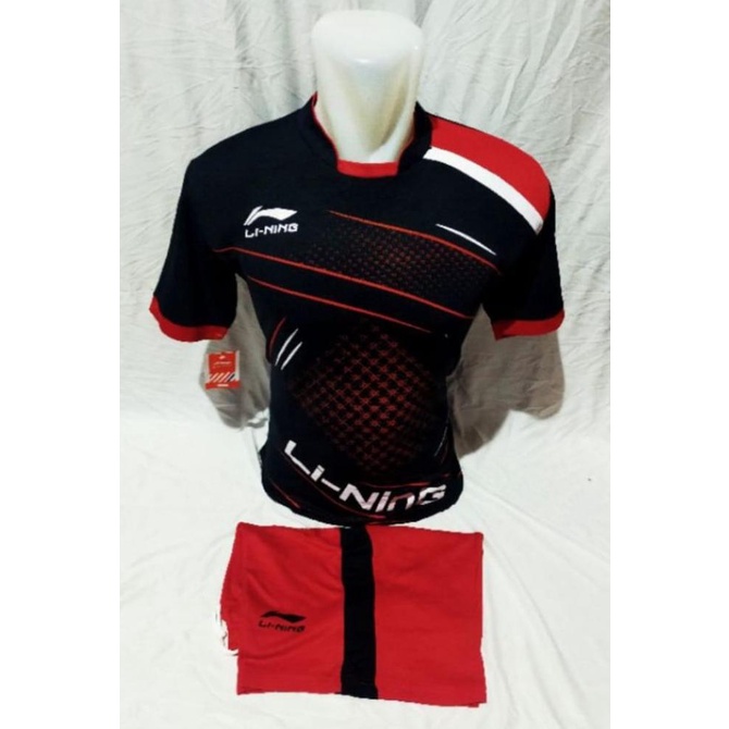 Pakaian Olahraga Pria Stelan Olahraga Pria/Wanita Baju Badminton Bulutangkis Lining Terbaru