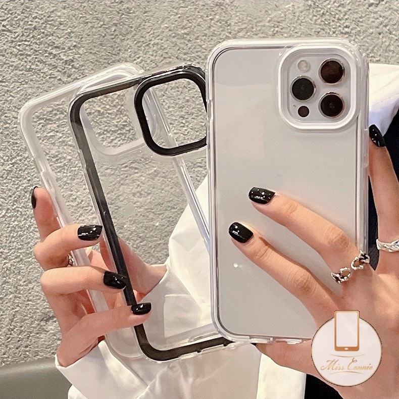 Casing OPPO A55 A77 A57 2022 A15 A12 A5s A95 A77s A54 A7 A1K A52 A74 A16 A9 A5 A53 A31 A72 A15s A92 A3s A94 A16 A35 3 in 1 5F 62 Soft Case Untuk Iphone