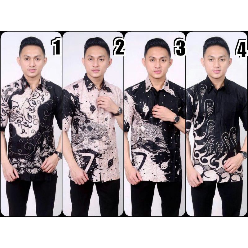 HEM, LENGAN PENDEK, BAJU BATIK, BATIK PEKALONGAN, ATASAN PRIA, SERAGAM BATIK #terbaru #top