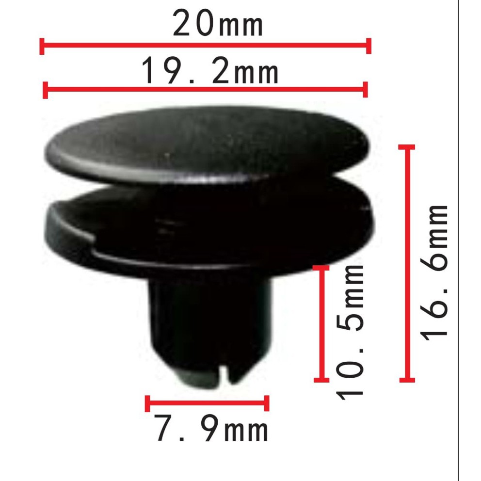 KANCING KLIP LINER HONDA HRV