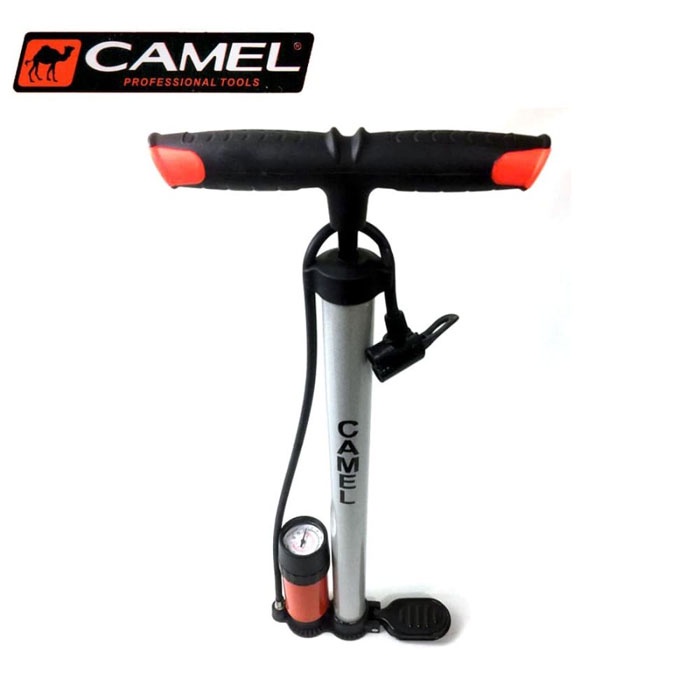 Camel Hand Pump - Pompa Angin Tabung Meter Stainless