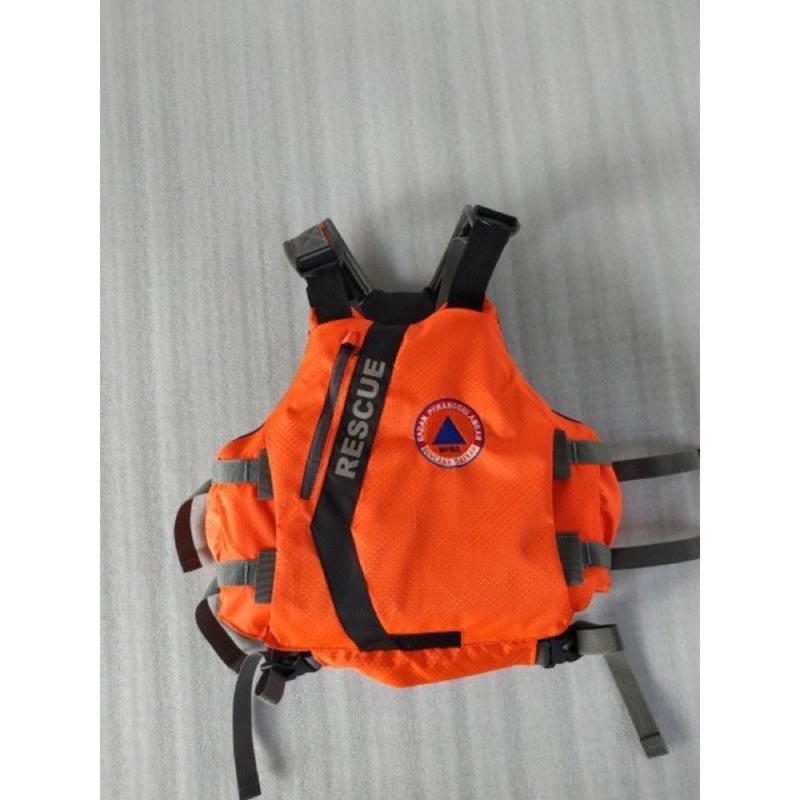 Life jacket lifejacket pelampung safety rompi memancing rescue basarnas sar bpbd outbond caving divi