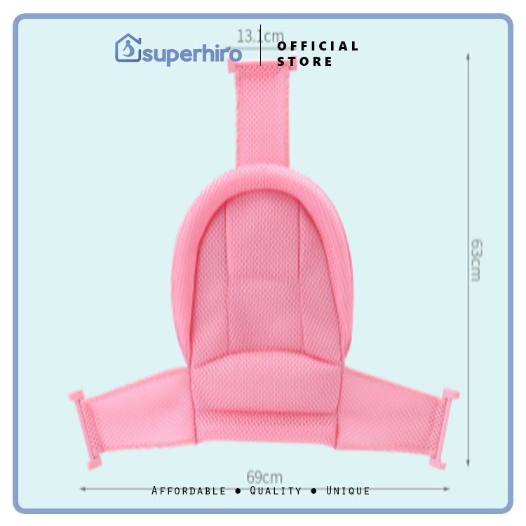 Matras Jaring Alas Duduk Bak Mandi Bayi Baby Bath Seat Support