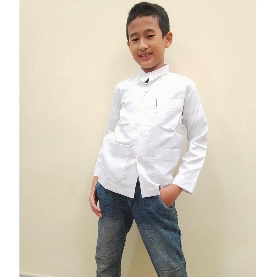 Baju koko anak lengan panjang warna bahan katun terbaru/harga termurah/bisa bayar ditempat