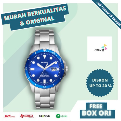 JAM TANGAN PRIA COWOK COWO LAKI LAKI ORIGINAL ASLI MURAH KEREN JAM TANGAN PRIA FOSSIL FS 5669 FB-01
