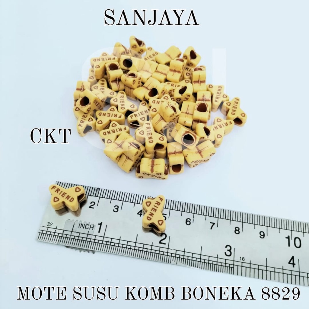 MANIK SUSU / MOTE SUSU / MANIK COKLAT / MANIK BONEKA/ MANIK COKLAT BONEKA/ MOTE SUSU KOMB. BONEKA 8829 CKT