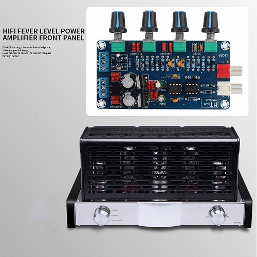 Kit Pre-Amplifier Tone Control Board OP-AMP NE5532 HIFI Class Low Noise Preamp Pre-Amplifier Mini NE 5532 4 Potensio In Ac CT 12-18V