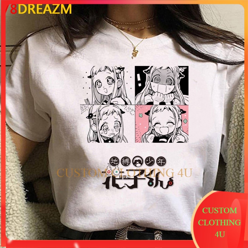 Kaos Anime Toilet Bound Hanako Kun Si Arwah Penasaran - Kaos Wibu Manga Anime Casual Cowo Cewe 2