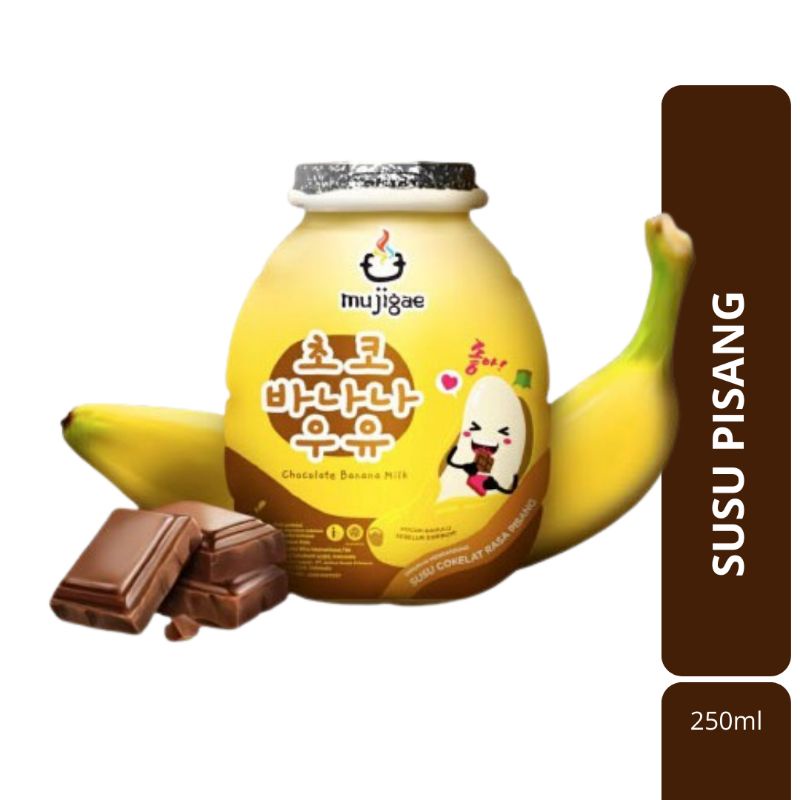 

Mujigae Choco Banana - Susu Pisang Coklat