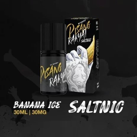 Pisang Rakyat Salt Nic 30ML Secret Receipt Banana Ice by Foom
