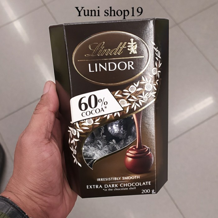 

lindt lindor 60% cocoa 200gr
