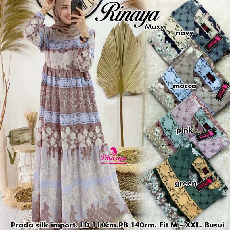 BAJU GAMIS RINAYA MAXI ORI
