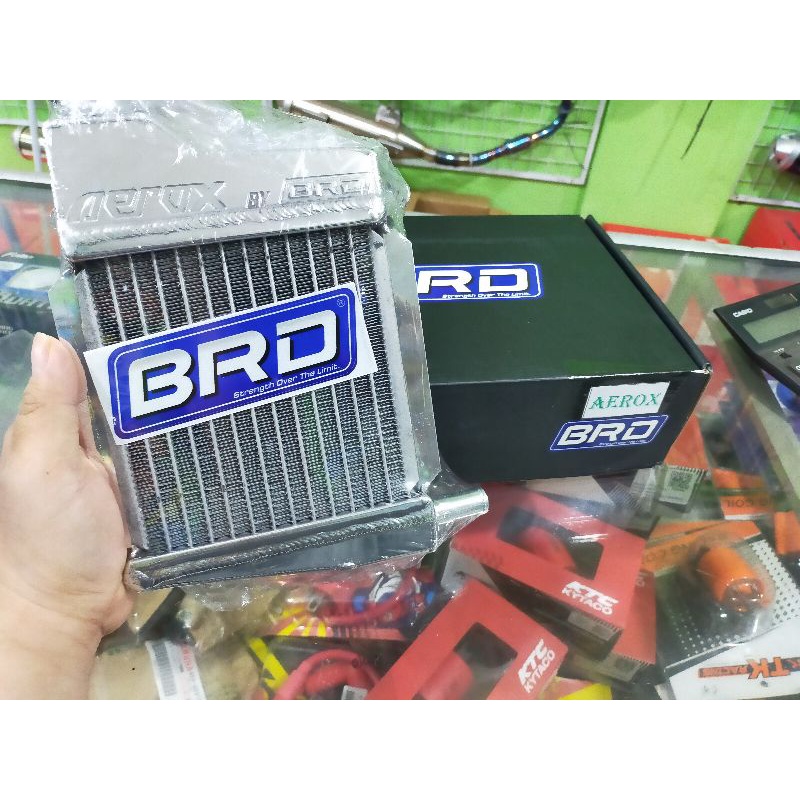 RADIATOR ALMU BRD YAMAHA AEROX 155 / RADIATOR ALUMUNIUM BRD YAMAHA AEROX 155 ORIGINAL THAILAND