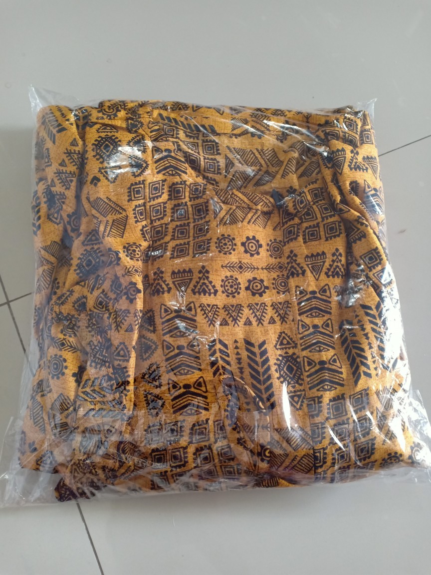 Batik Pria Lengan Pendek Hem Batik Srikaha