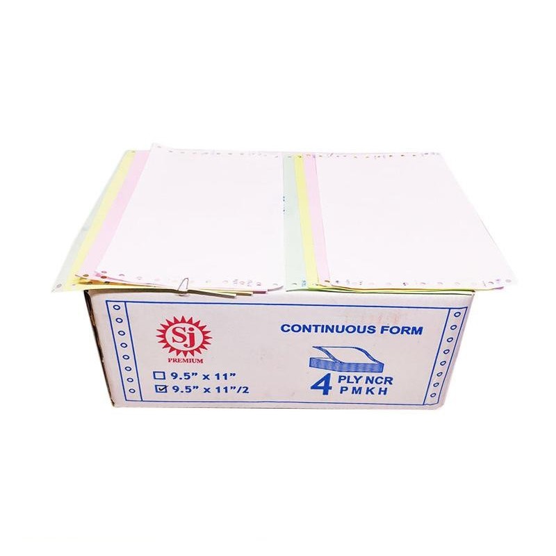 

Continuous Form Sinar Jaya SJ 9.5"x11"/2 - 4 ply