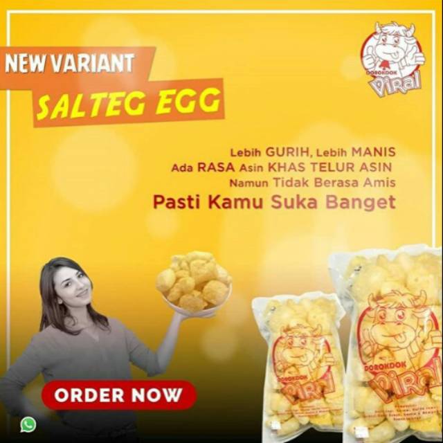 Dorokdok viral ujung berung rasa baru (Telor Asin)