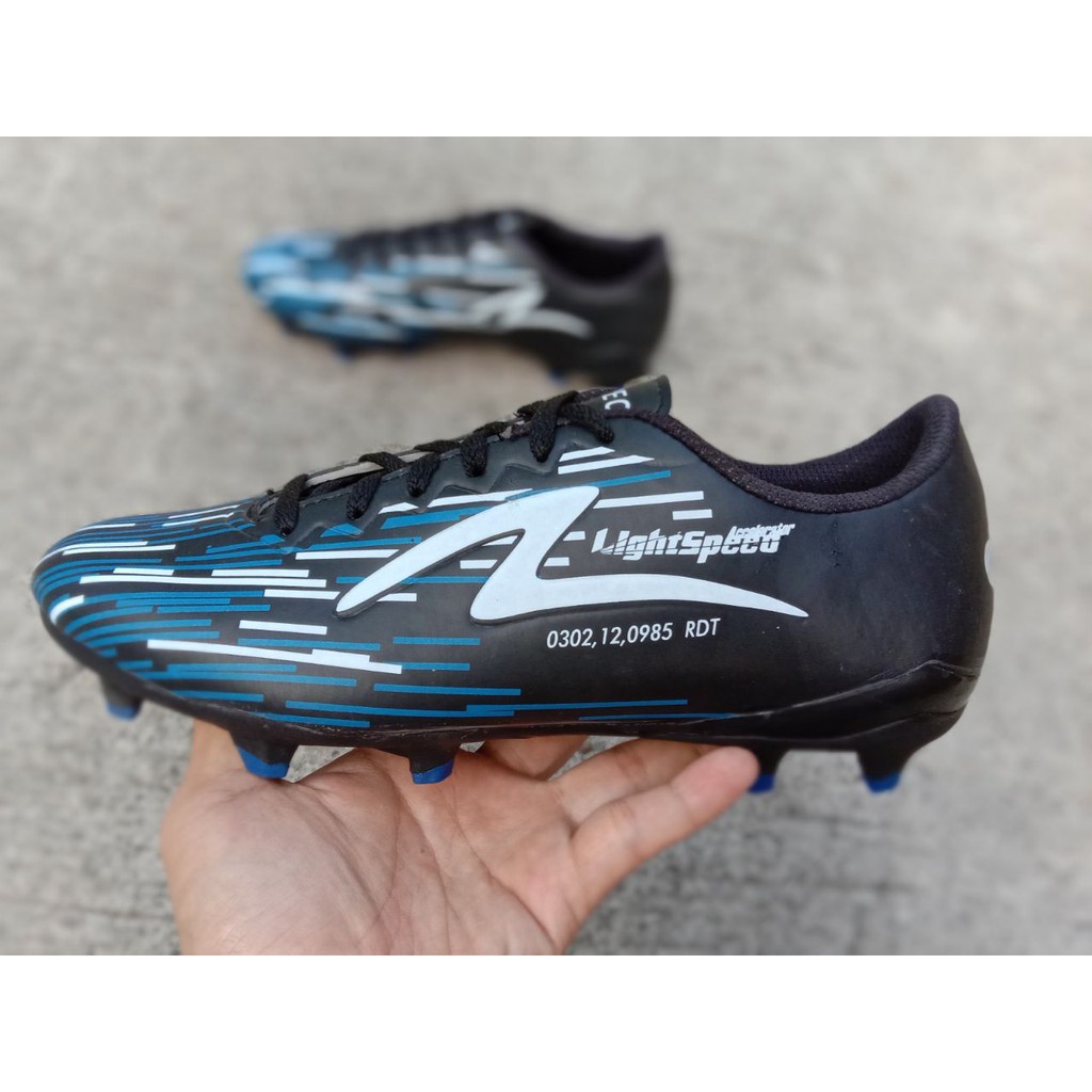 SEPATU BOLA SPECS LS LIGHT SPEED HITAM BIRU SEPATU OLAH RAGA PRIA SEPATU GRADE ORI SEPATU IMPOR IMPO