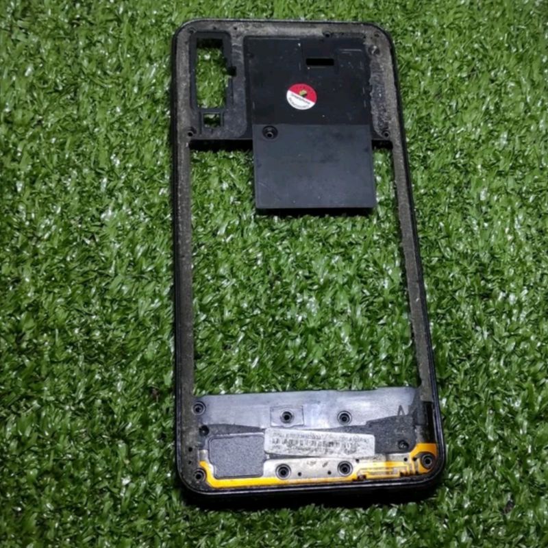 Original Tutup Mesin - Samsung A50 A505 - Penutup Mesin - Housing / Bezel Tengah - Ori Copotan / Cab
