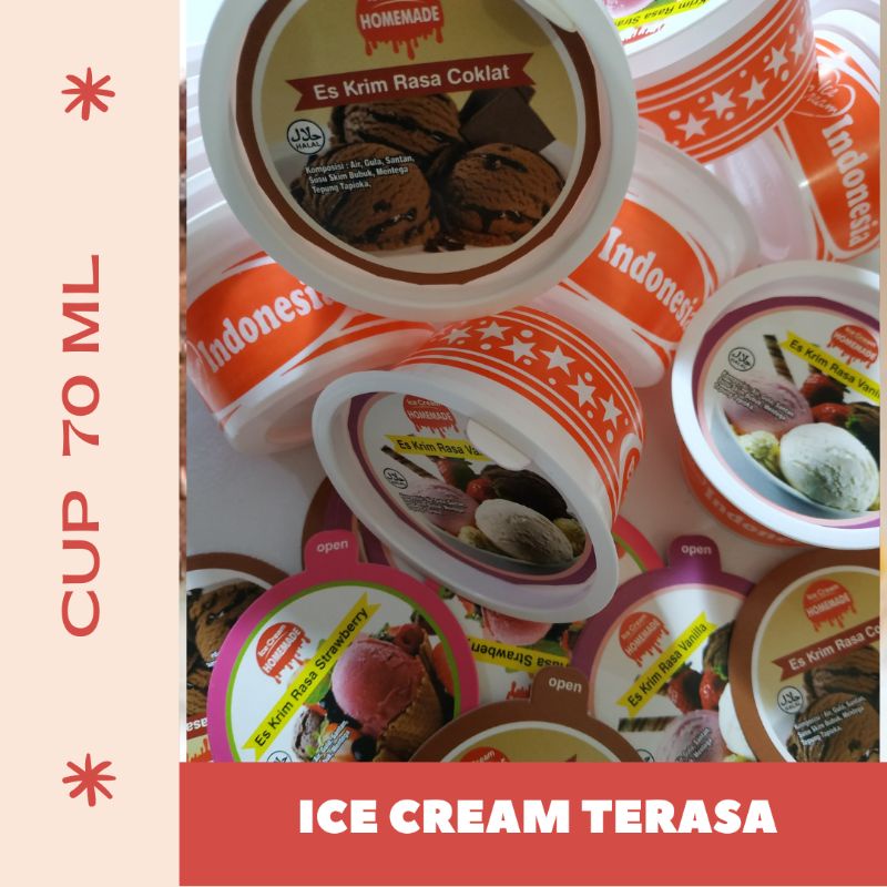 Jual cup es krim / cup ice cream / gelas ice cream / kap es krim / cup ...
