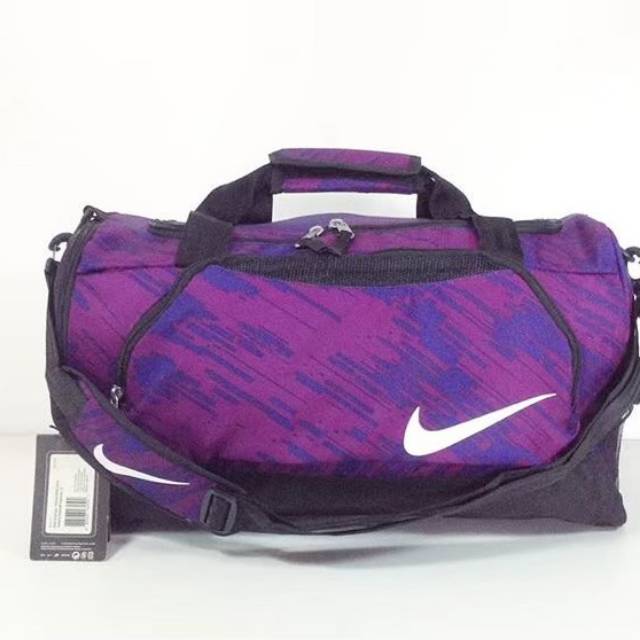 Jual NIKE DUFFEL BAG PURPLE STRING / TAS NIKE / TAS TRAVEL / TAS GYM