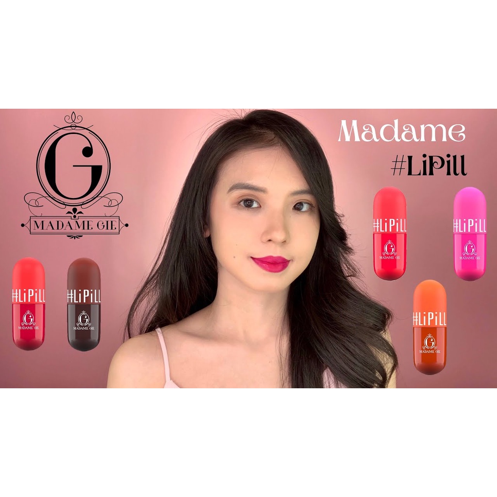 Madame Gie Madame LiPill - MakeUp Lip Tint - lip tint cair madame gie