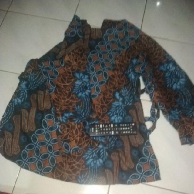 Maura Couple - Sania Ruffle Batik Couple Ori Ndoro Jowi Garansi Termurah Shopee - Batik Solo Modern
