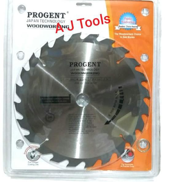 ✪ Mata Gergaji Kayu Circular Saw Blade PROGENT 10" inch x 24T ❆