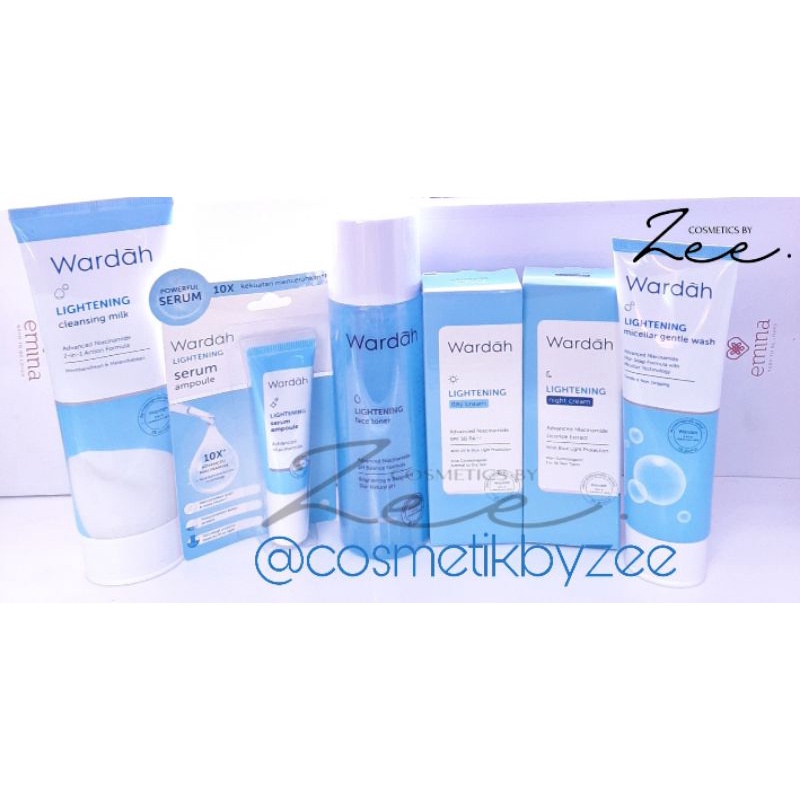 Wardah Paket Lightening Series Lengkap