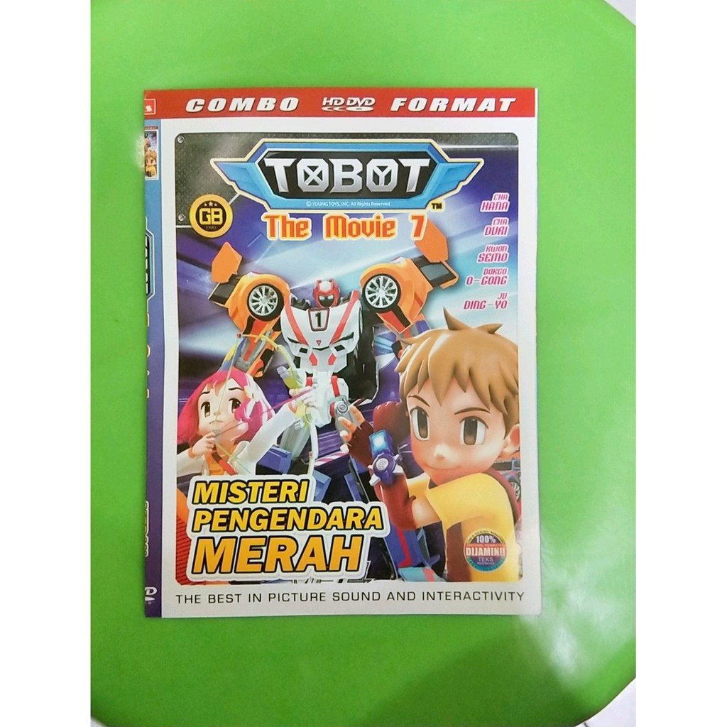 KASET PROMOO DVD film anak cowok robot TOBOT
