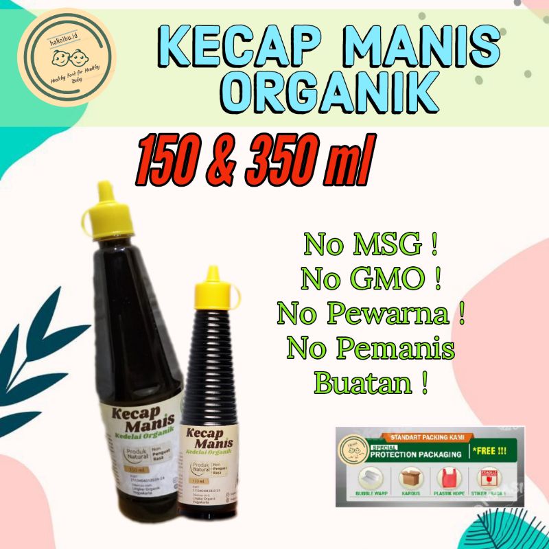 

Kecap Manis Lingkar Organik 150 ml / 350 ml
