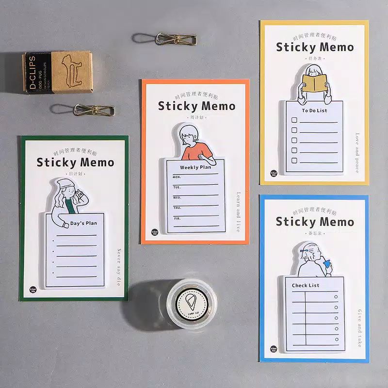 

STICKY NOTES PLANNER WOMAN
