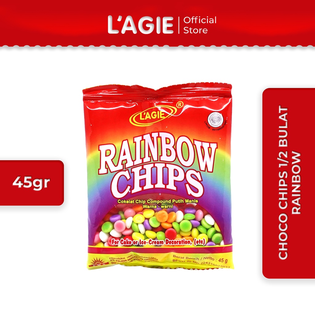 Jual Lagie Coklat Choco Chips Bulat Rainbow Gr Shopee Indonesia