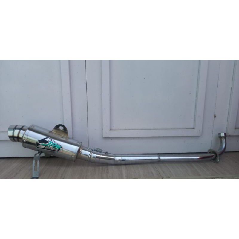 knalpot racing jrm motor supra x/fit/125 vega r/zr/new jupiter z/z1 revo lama/absolute/fit