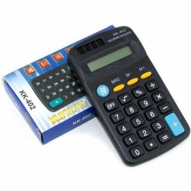 

Kalkulator Calculator Saku Pocket KK402