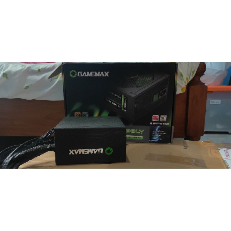 Gamemax GM-600 PSU 600W 80+ Bronze ATX Fully Modular Power Supply