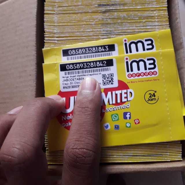 Kartu perdana indosat