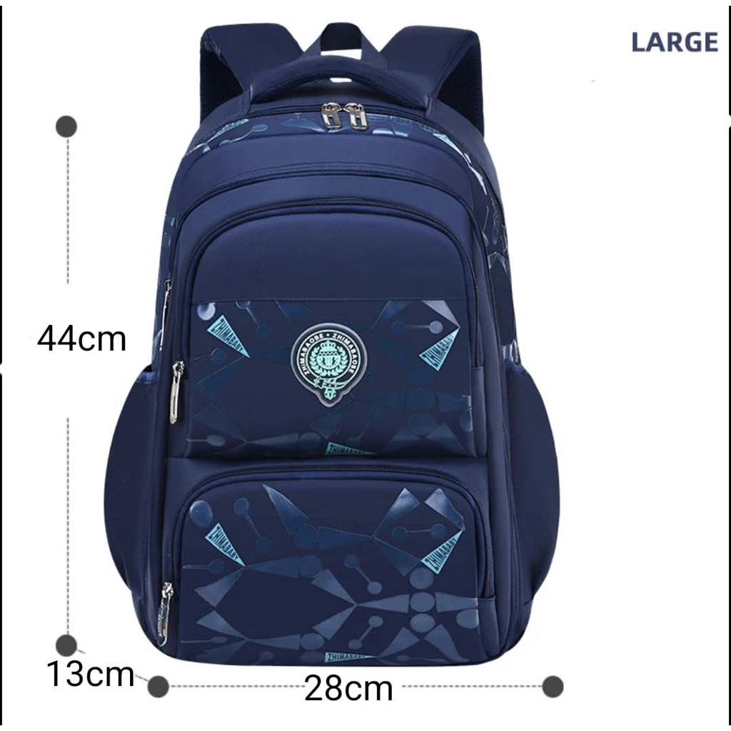 ( Mia ) TA001 Tas Sekolah Anti Air / Tas Import / Tas Punggung Anak / Tas Ransel Anak Sekolah SD SMP SMA Kuliah Remaja