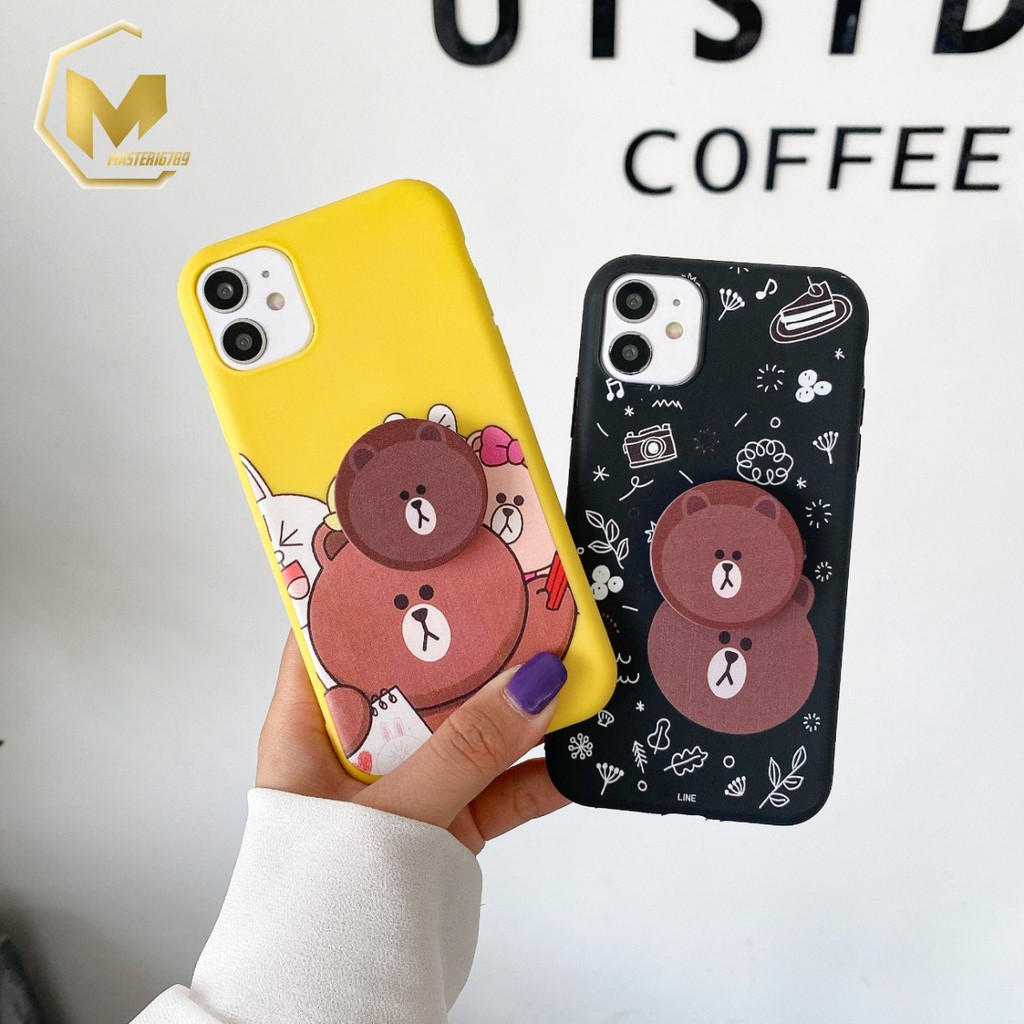 SS261 case Popsocket BEAR Vivo Y83 Y20 Y21s Y12s Y20s Y30 Y50 Y30i MA895