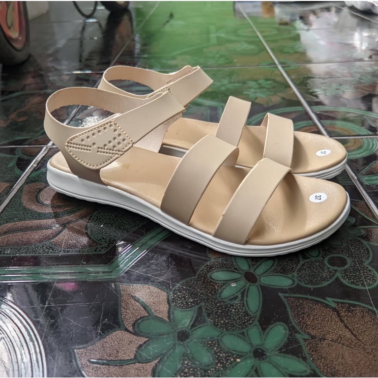 NVDA6 - Sepatu Wanita Sandal Tali Belakang Sophie Agie Nevada Sandals