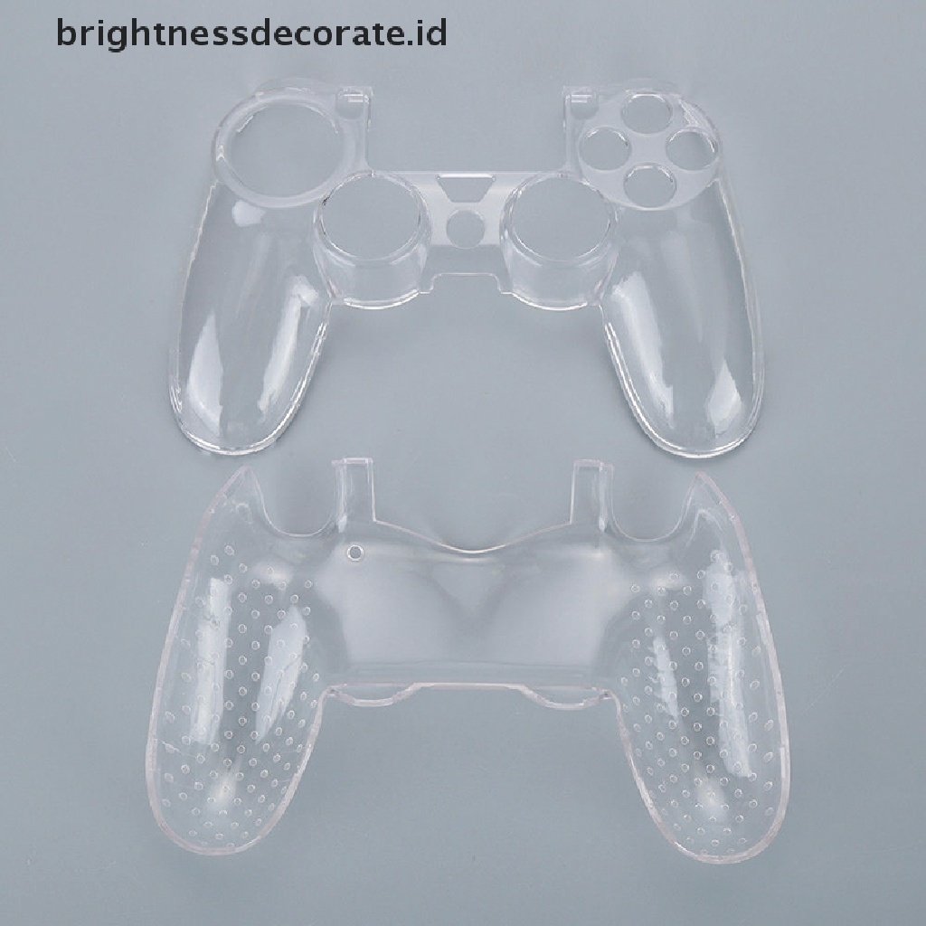 Hard Case Pelindung Bahan PC Transparan Untuk Controller PS4