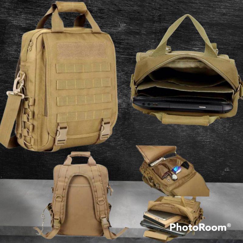 TAS LAPTOP SEMI MILITER PRODUK BERKWALITAS (LOKAL) TAS SERBAGUNA