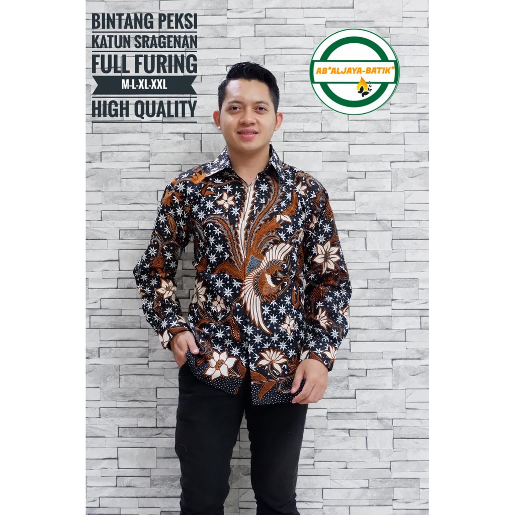 BINTANG PEKSI ALJAYA ALJAYA KEMEJA BATIK SOLO PRIA LENGAN PANJANG PENDEK LAPIS FURING ATASAN PREMIUM MODERN KATUN HALUS PEKSI LANGIT PINAYUNG PRIYAYI EMAS PUSPAYIDRA RESPATI RED PEKSO ROGOSUKMO ROGOSUKMO EMAS ROGOSUKMO LAWASAN SATYA KENCONO SAWUNG GALING