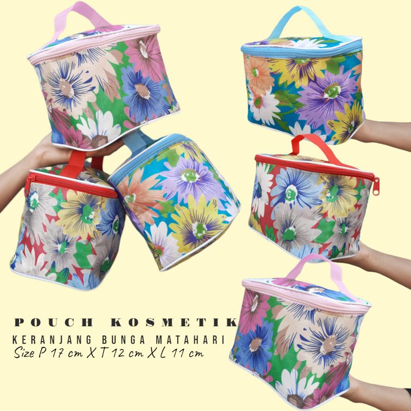 POUCH KOSMETIK MODEL KERANJANG