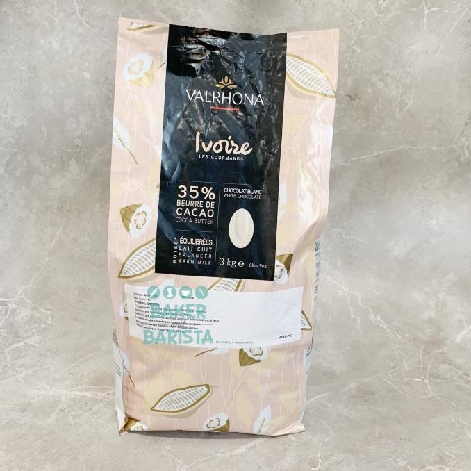 

Valrhona Ivoire 200g bakernbar99 dijamin