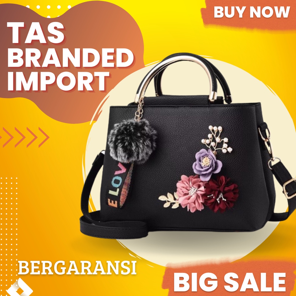 Tas Fashion HANDBAG wanita import Tas kondangan pesta main TH9905583