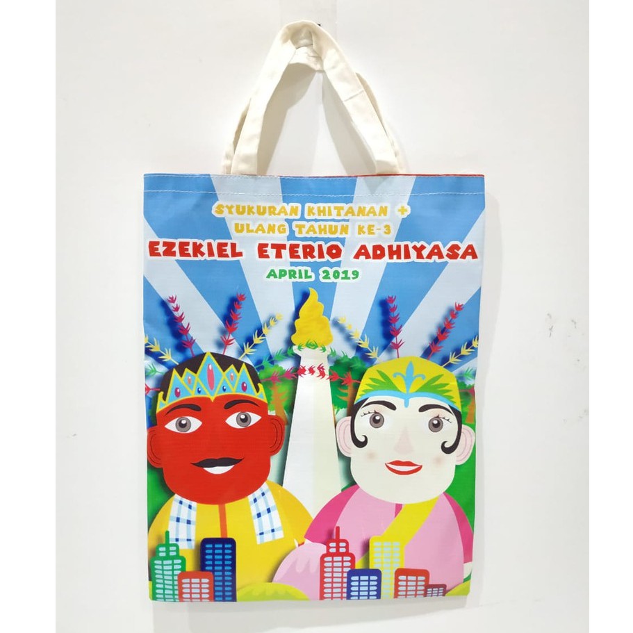 

TAS JINJING BLACU / Goodie Bag / Tas Souvenir / Tas Souvenir Mika / TAS Souvenir ulang tahun / Hampres