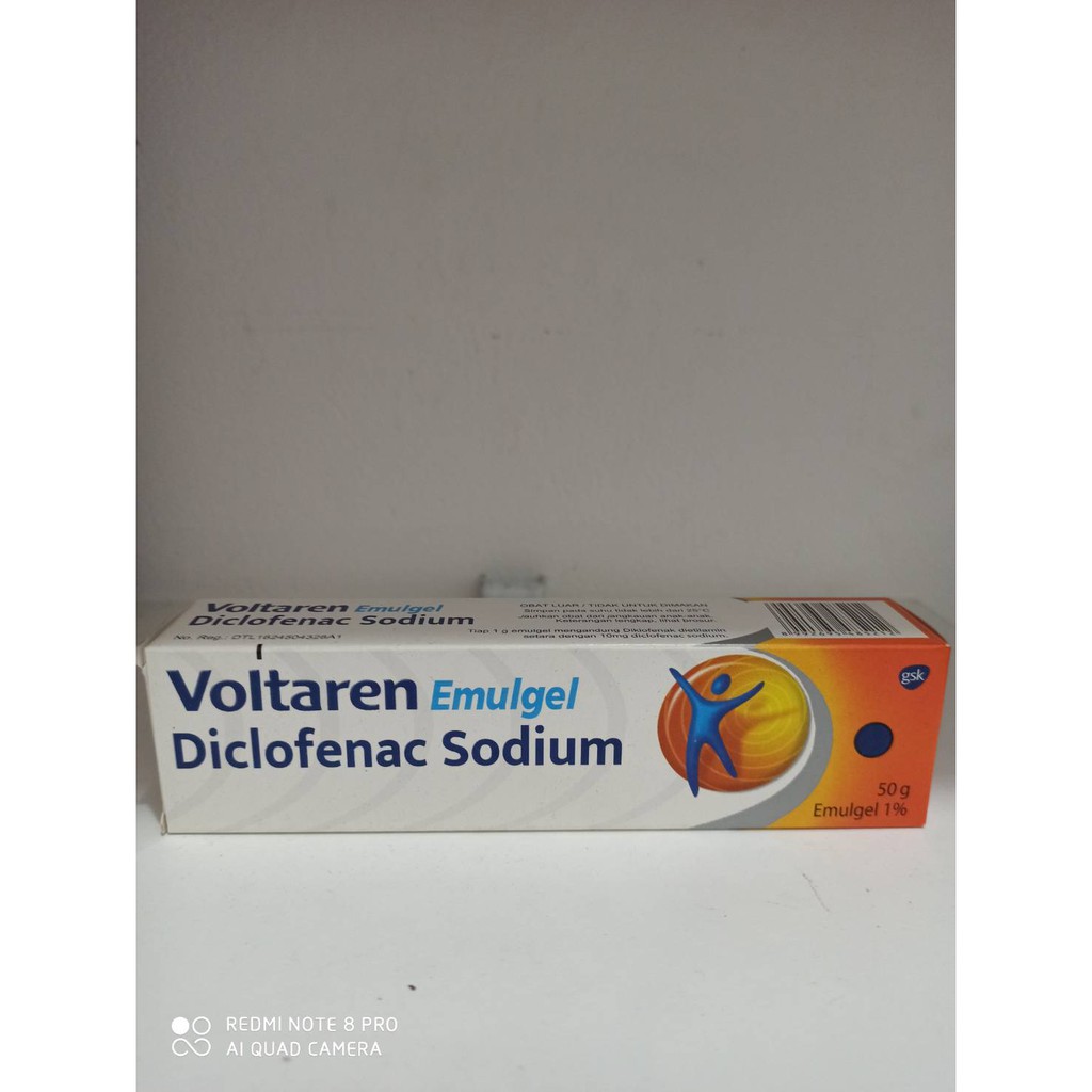 VOLTAREN EMULGEL 50 GRAM DICLOFENAC SODIUM TERKILIR SENDI TENDON