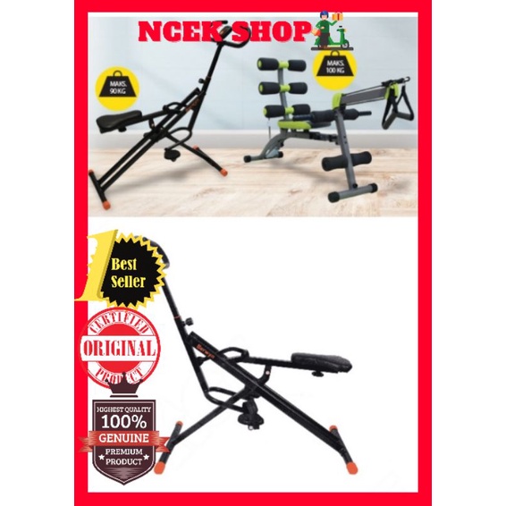 Berwyn body crunch alat olahraga rumah