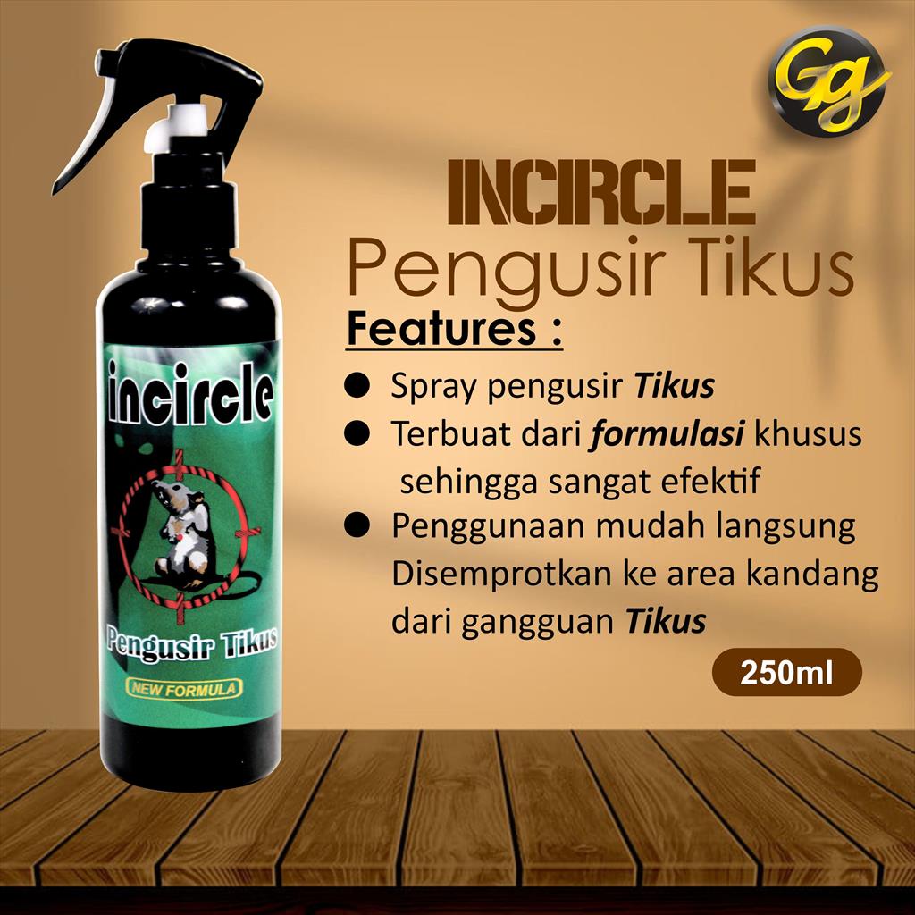 INCIRCLE RACUN TIKUS 250 ML PESTISIDA UMPAN TIKUS